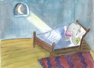 From "A Definite Spark", an illustrated pantoum 