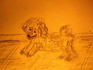 Pearl Being Exuberant